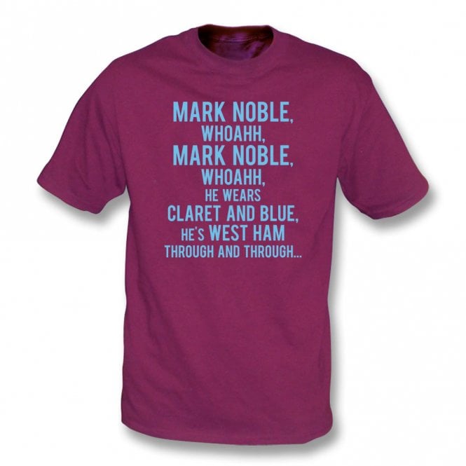 Mark Noble Chant (West Ham) Kids T-Shirt