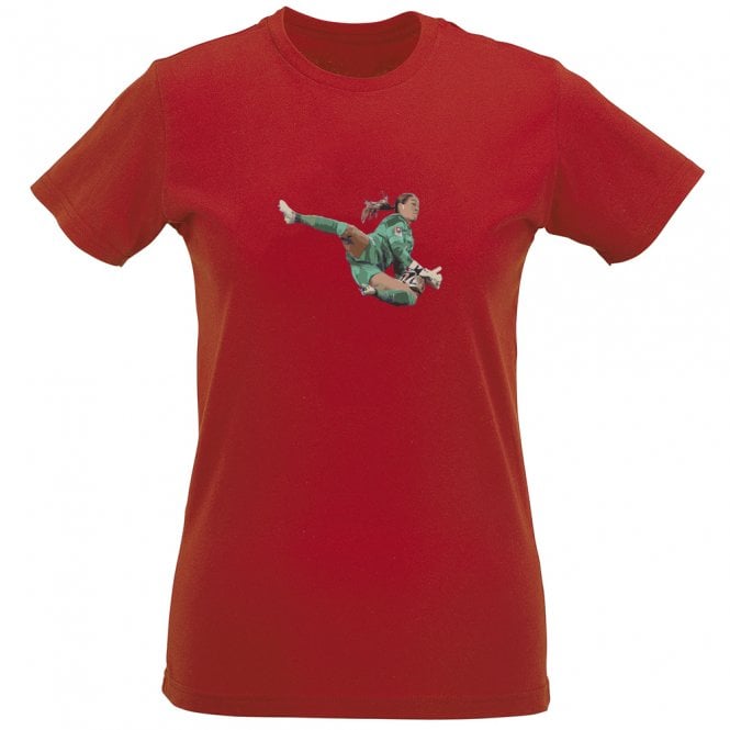 Mary Earps (England) Art Print Womens Slim Fit T-Shirt