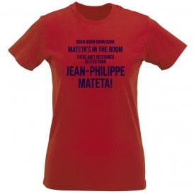 Mateta's In The Room (Crystal Palace Influenced) Chant Womens Slim Fit T-Shirt