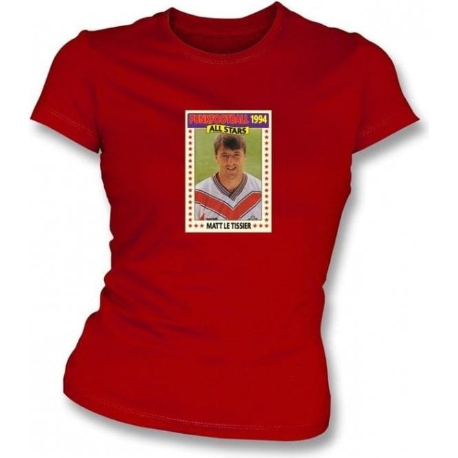 Matt Le Tissier 1994 (Southampton) Red Women's Slimfit T-Shirt