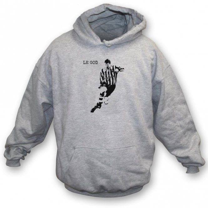 Matt Le Tissier (Banksy Style - Southampton) Organic Hooded Sweatshirt