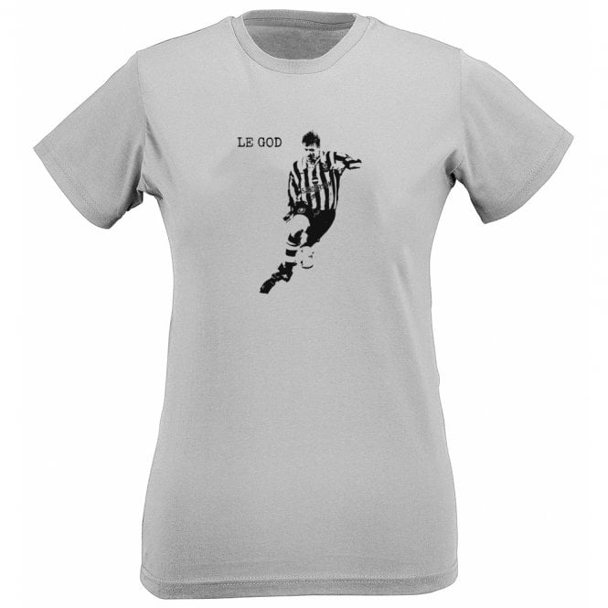 Matt Le Tissier (Banksy Style - Southampton) Womens Slim Fit T-Shirt