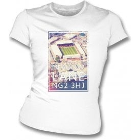 Meadow Lane NG2 3HJ (Notts County) Women's Slim Fit T-shirt