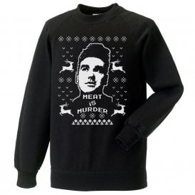 Meat Is Murder (The Smiths Influenced) Kids Christmas Jumper