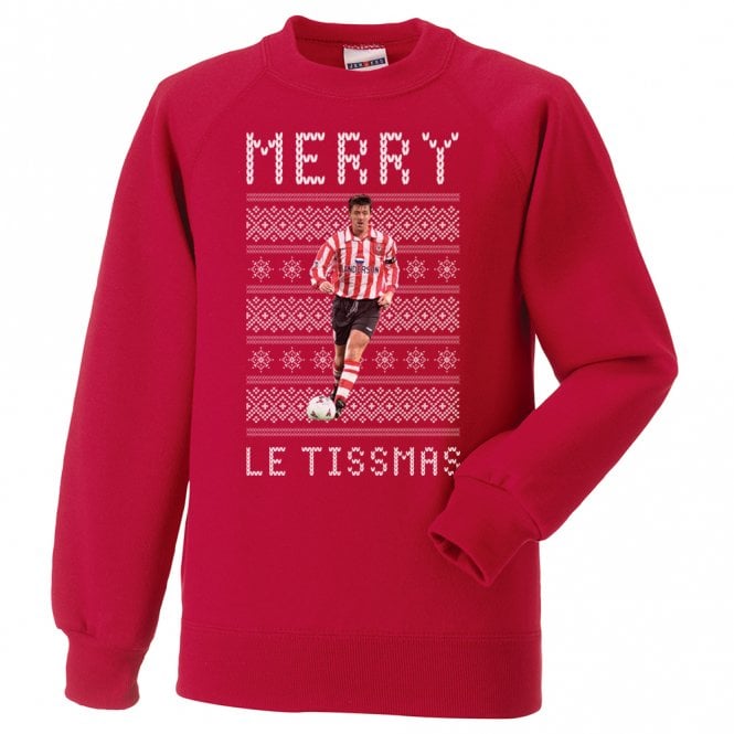 Merry Le Tissmas (Southampton Influenced) Kids Christmas Jumper