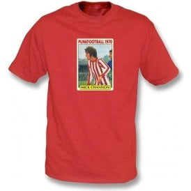Mick Channon 1970 (Southampton) Red T-Shirt