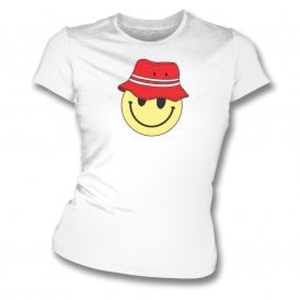 Middlesbrough Bucket Hat Smiley Womens Slim Fit T-Shirt