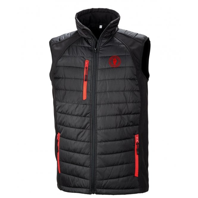 Middlesbrough Influenced Keep The Faith Embroidered Terrace Gilet