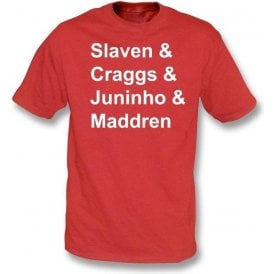 Middlesbrough Legends t-shirt