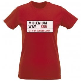 Millenium Way SR5 Womens Slim Fit T-Shirt (Sunderland)