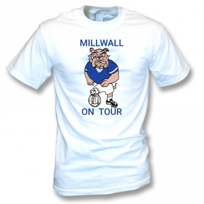 Millwall On Tour Original 80's Design Organic T-Shirt