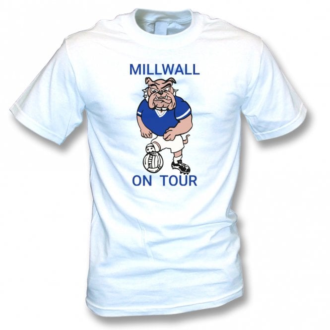 Millwall On Tour Original 80's Design T-Shirt