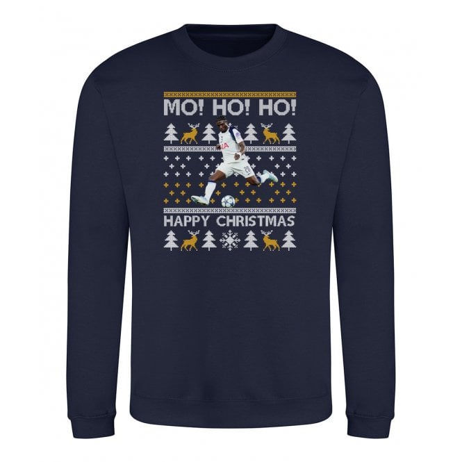 Mo! Ho! Ho! Happy Christmas (Mohammed Kudus - Tottenham Hotspur Influenced) Christmas Jumper