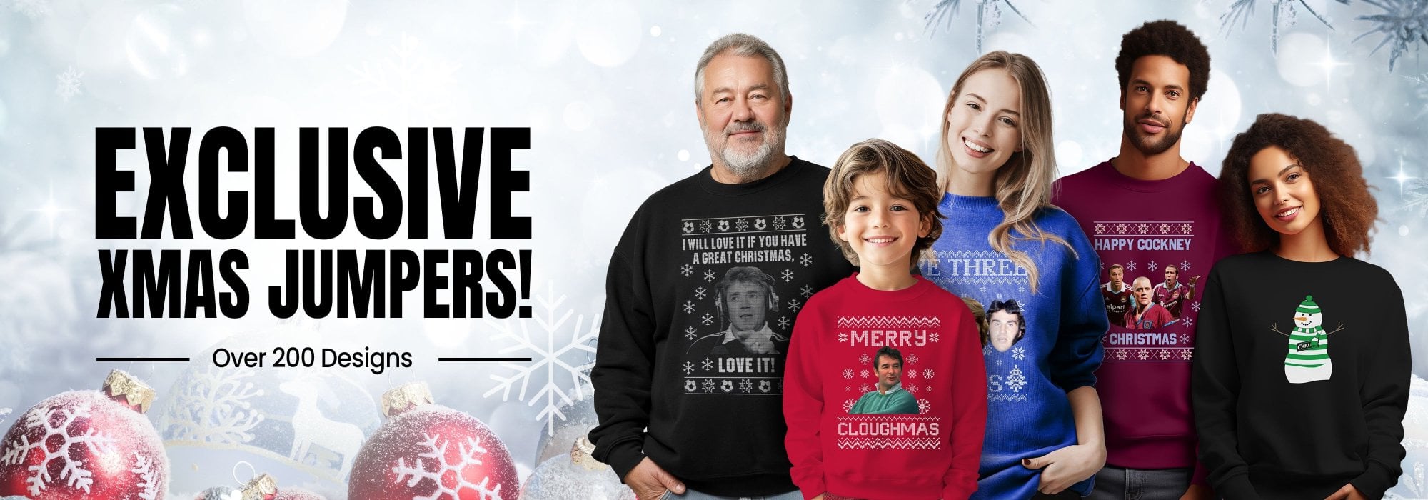 Exclusive Christmas Jumpers!