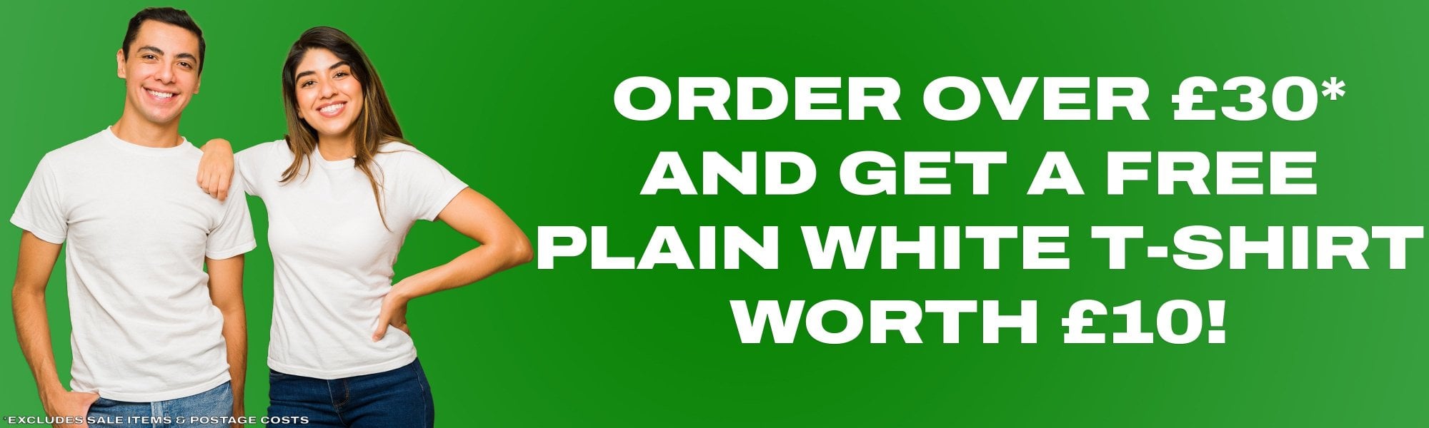 Get A FREE T-Shirt With Your Order!