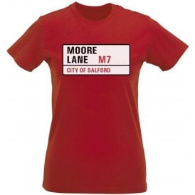 Moore Lane M7 Womens Slim Fit T-Shirt (Salford City)