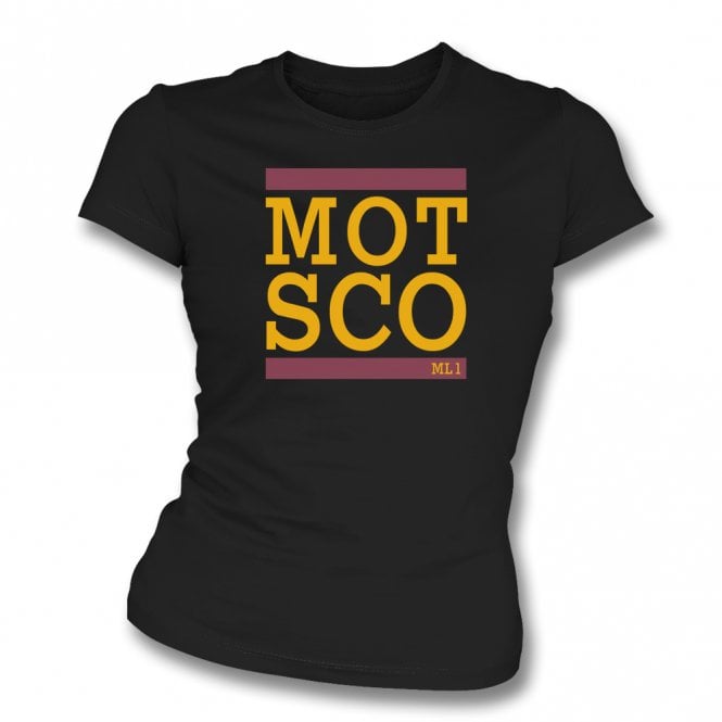 MOT SCO (Motherwell Influenced) Womens Slim Fit T-Shirt