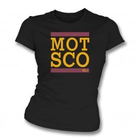 MOT SCO (Motherwell Influenced) Womens Slim Fit T-Shirt