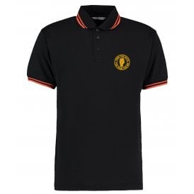 Motherwell Influenced Keep The Faith Embroidered Terrace Polo Shirt