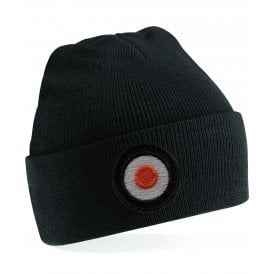 Motherwell Influenced Mod Target Embroidered Terrace Kids Beanie