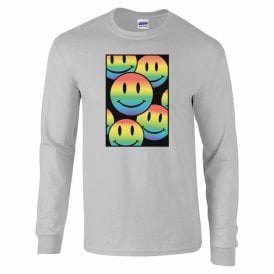 Multicoloured Smileys Long Sleeve T-Shirt