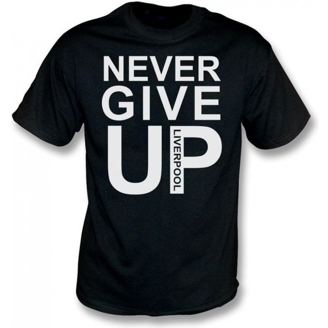 Never Give Up (As Worn By Mo Salah) Kids T-Shirt