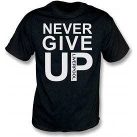 Never Give Up (As Worn By Mo Salah) Kids T-Shirt