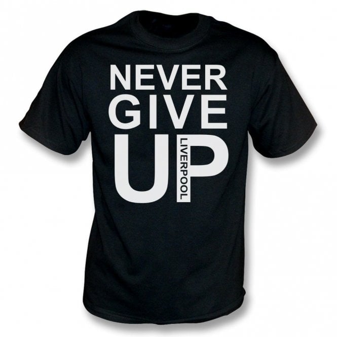Never Give Up (As Worn By Mo Salah) Organic T-Shirt