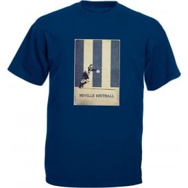 Neville Southall (Everton) Vintage Poster T-Shirt