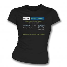 Newcastle 2025 Ceefax Organic Womens Slim Fit T-Shirt