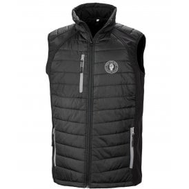 Newcastle United Influenced Keep The Faith Embroidered Terrace Gilet