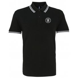 Newcastle United Influenced Keep The Faith Embroidered Terrace Polo Shirt