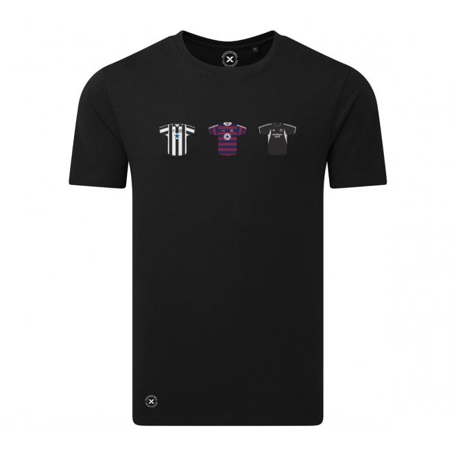 Newcastle United Retro Football Kits (True Colours Collab) Organic T-Shirt