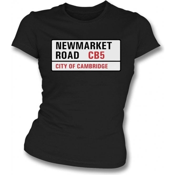 Newmarket Road CB5 Women's Slimfit T-Shirt (Cambridge United)