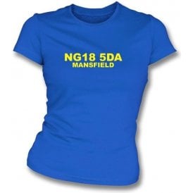 NG18 5DA Mansfield Women's Slimfit T-Shirt (Mansfield Town)