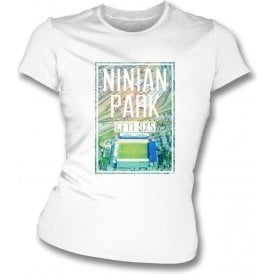 Ninian Park CF11 0XS (Cardiff) Women's Slimfit T-Shirt