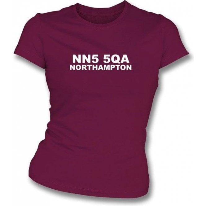 NN5 5QA Northampton Women's Slimfit T-Shirt (Northampton Town)