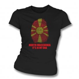 North Macedonia - It's In My DNA Womens Slim Fit T-Shirt