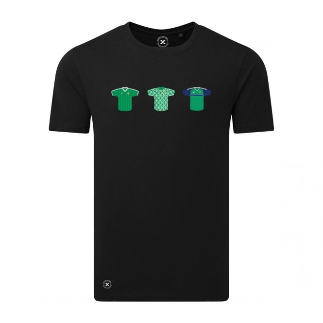 Northern Ireland Retro Football Kits (True Colours Collab) Organic T-Shirt