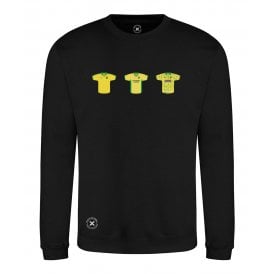 Norwich City Retro Football Kits (True Colours Collab) Organic Sweatshirt