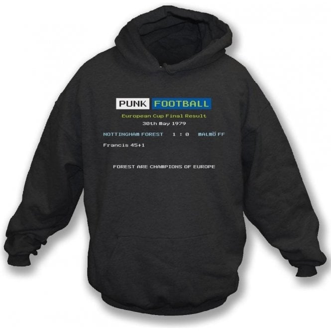 Nottingham Forest 1979 Ceefax Hooded Sweatshirt