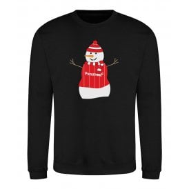Nottingham Forest Influenced Snowman Christmas Jumper