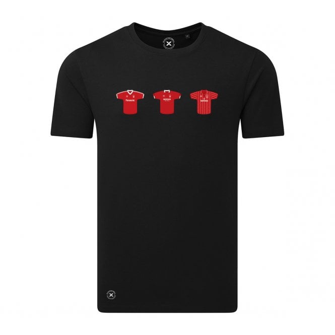 Nottingham Forest Retro Football Kits (True Colours Collab) Organic T-Shirt