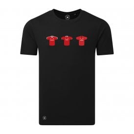 Nottingham Forest Retro Football Kits (True Colours Collab) Organic T-Shirt