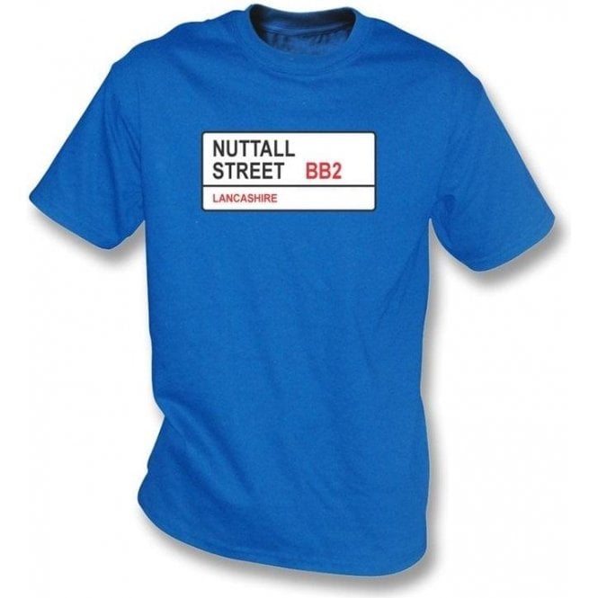 Nuttall Street BB2 T-Shirt (Blackburn Rovers)