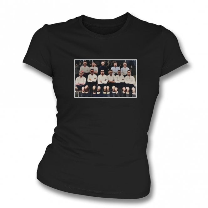 Old School Everton Team Photo 1936 Organic Womens Slim Fit T-Shirt