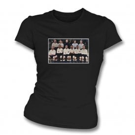 Old School Everton Team Photo 1936 Womens Slim Fit T-Shirt