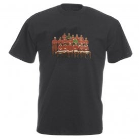 Old School Manchester United Team Photo 1967 Vintage Wash T-Shirt