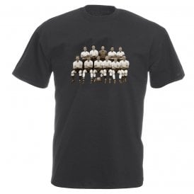 Old School Tottenham Hotspur Team Photo 1961 Vintage Wash T-Shirt