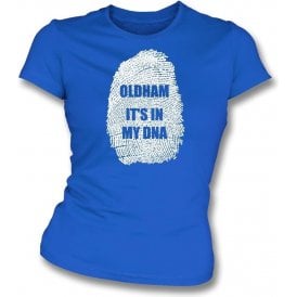 Oldham - It's In My DNA Womens Slim Fit T-Shirt